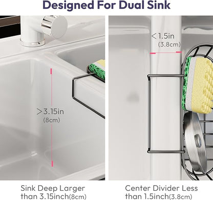 SWTYMIKI Sponge Holder for Kitchen Sink - Image 2