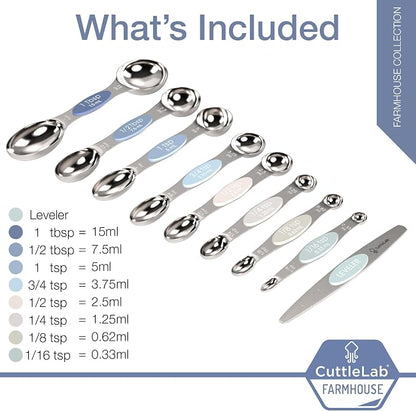CuttleLab Magnetic Measuring Spoons Set - Image 3