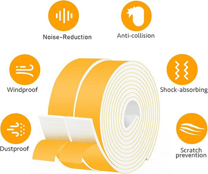 Strong Adhesive Foam Insulation Tape Self Adhesive, Closed Cell Weather - Image 5