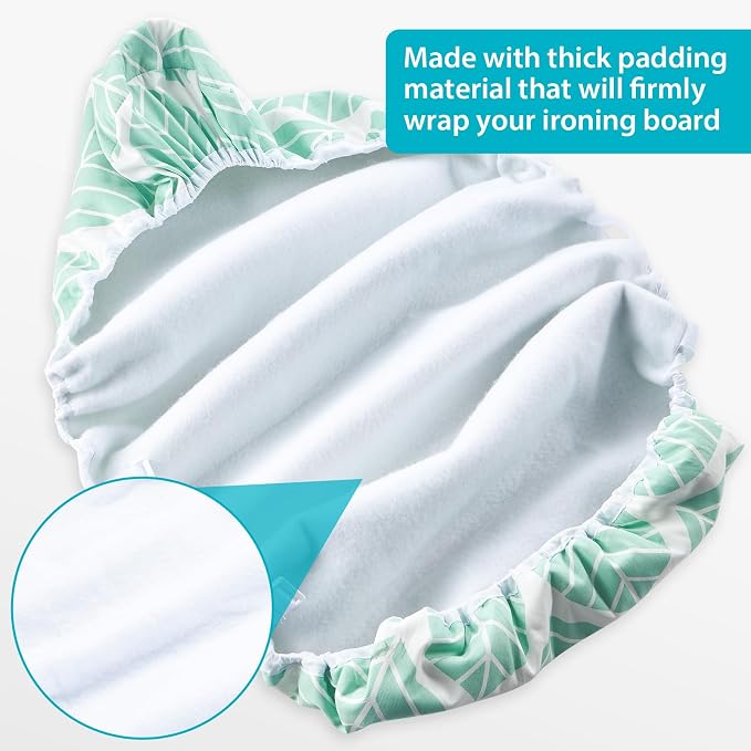Ironing Board Cover and Pad, Standard Size 15 x 54, Thick Padding - Image 6