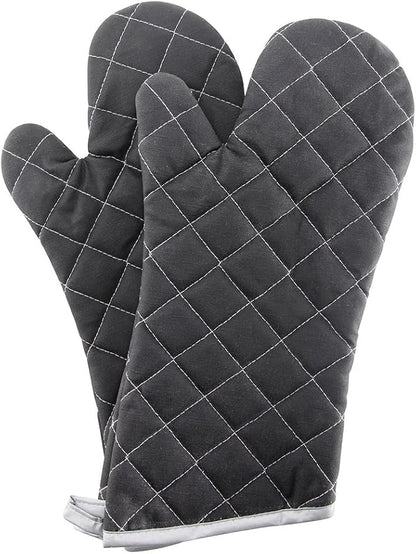 Oven Mitts Flame Retardant Mitts Heat Resistant to 425 °F 15 Inch Kitchen Mitt by ARCLIBER