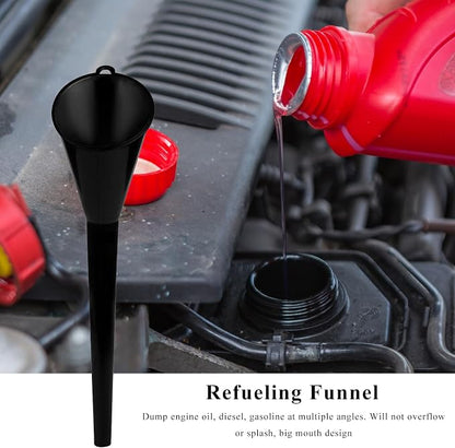 2 PCS Oil Funnel, Automotive Use Funnels - Image 4