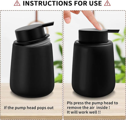 Soap Foaming Dispenser Ceramic - Image 4