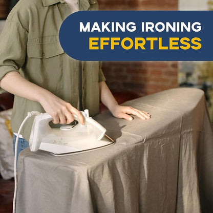 Full Size Ironing Board with Iron Rest, Heavy Duty Compact Ironing Board - Image 7