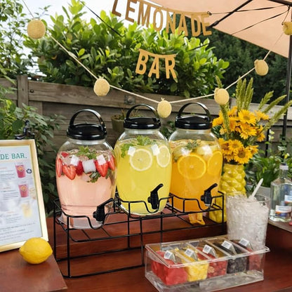 Tanlade 3 Pcs Plastic Drink Dispenser - Image 2