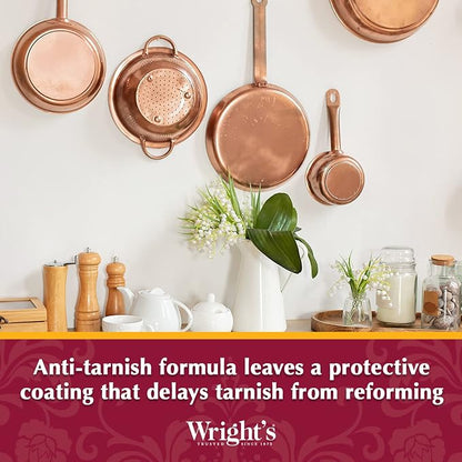 Wright's by Weiman Cream Copper and Brass Cleaner - Image 4