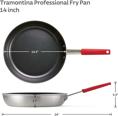 Tramontina Professional 14-Inch Ceramic Non Stick Extra Large Frying Pan - Image 5