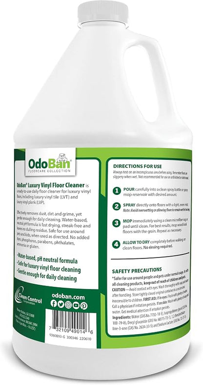 OdoBan Ready-to-Use Luxury Vinyl Floor Cleaner, Streak Free and Neutral PH - Image 2