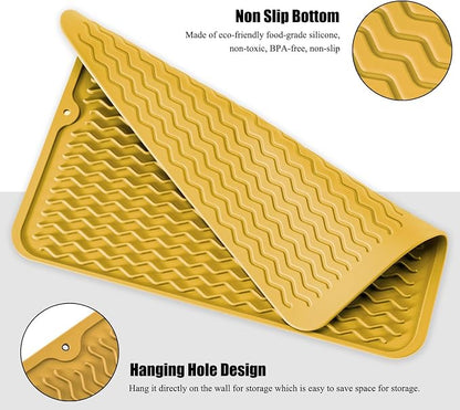 Silicone Dish Drying Mat for Multiple Usage, Easy clean, Eco-friendly, - Image 4