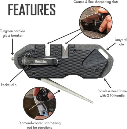 Smith’s Pocket Pal Tactical Knife Sharpener - Image 3