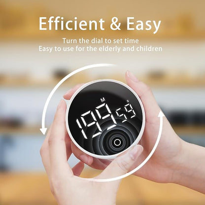 Digital Kitchen Timers, Visual timers Magnetic Countdown Countup Timer Large - Image 6
