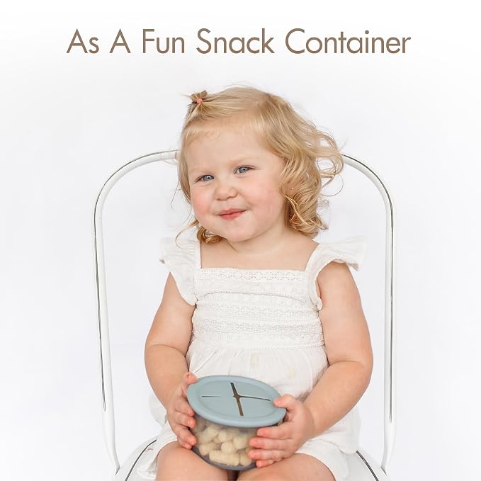 Moonkie Silicone Baby Food Containers | 4 oz Baby Food Storage Jars - Image 8