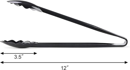 New Star Foodservice 35513 Utility Tong, High Heat Plastic, 12 inch - Image 3