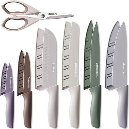 Astercook Knife Set, 13 Pieces Kitchen Knives Set by Astercook