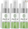 Mist N' Go by Omaze Travel Bathroom Spray - Toilet Odor Eliminator & Air Freshener - Fresh Linen (1oz x3)