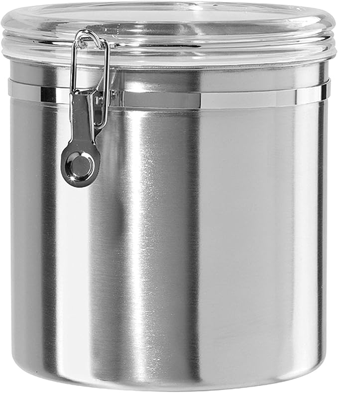 Oggi Stainless Steel Kitchen Canister 152oz + Oggi Stainless Steel 4 pc Food - Image 2