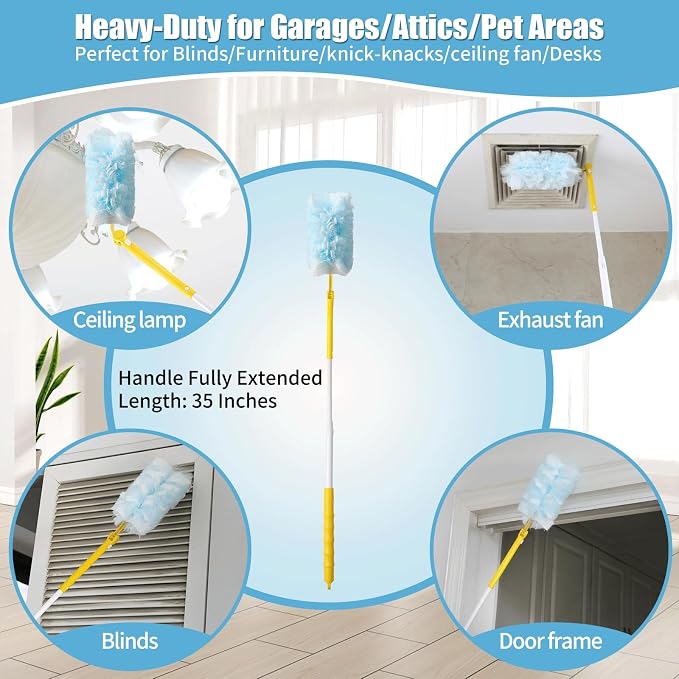 60 Count 360° Heavy Duty Duster Refills Compatible - Image 7