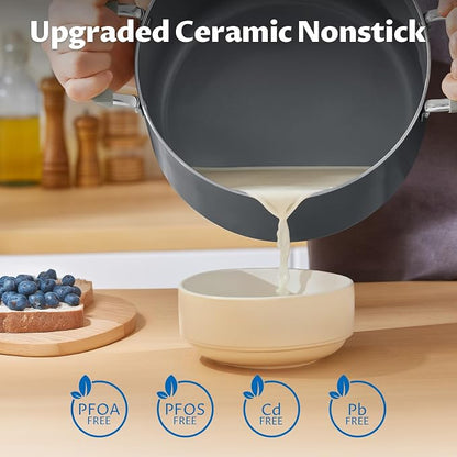 6 Quart Nonstick Stock Pot - Image 2