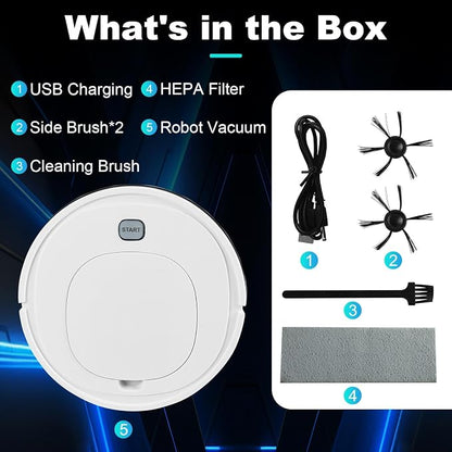 Robot Vacuum with Automatic dust Collection Base, Strong Suction, Robot Vacuum - Image 7