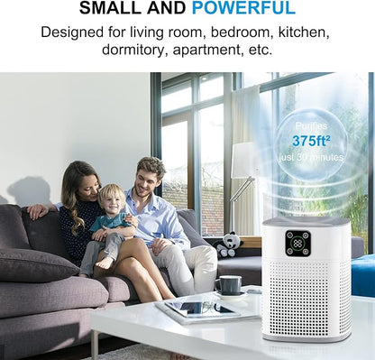 Air Purifiers for Bedroom, Honeyuan H13 HEPA Air Purifier for Home Large Room - Image 4