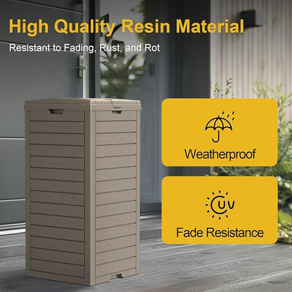 31-Gallon Outdoor Trash Can - Image 2