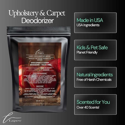 Cozy Cinnamon & Apple Carpet Freshener Powder Refill 36 oz | Powerful Odor - Image 5