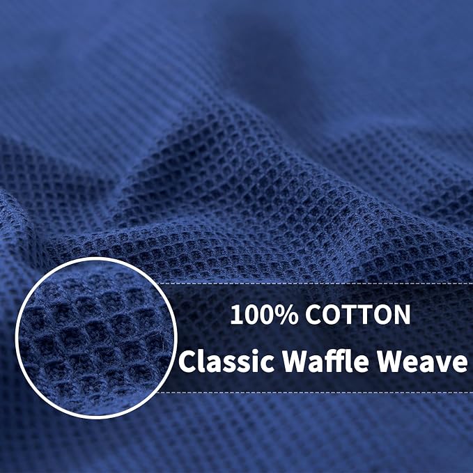 Homaxy 100% Cotton Kitchen Towels and Dishcloths Set - Image 2