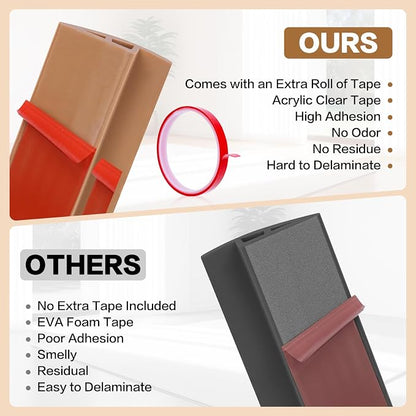 Floor Transition Strip Vinyl Door Threshold Ramp Self Adhesive Carpet Edging - Image 3