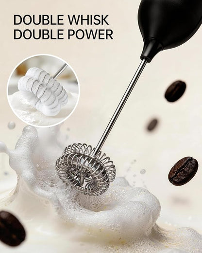 CIRCLE JOY Electric Rechargeable Milk Frother Handheld - Image 4