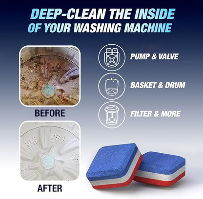 Washing Machine Cleaner Tablets 14 Pack - Image 2