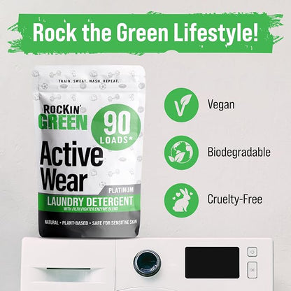 Rockin' Green Laundry Detergent, Plant based, All Natural Laundry Detergent - Image 3