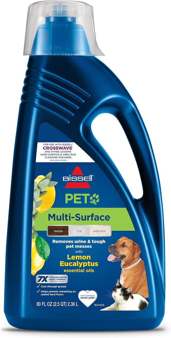 Bissell Multi-Surface Pet with Citrus, Safe on Sealed Hard Floors and Area Rugs by BISSELL