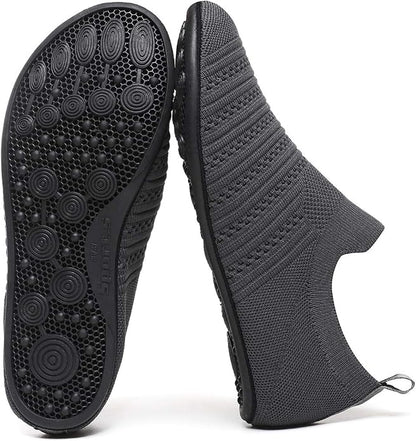 Adult Indoor House Slippers Socks Lightweight Non Slip Grip House Home Shoes - Image 3