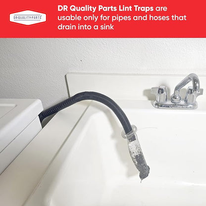Washing Machine Lint Trap – Stainless Steel Hose Filter, Mesh Drain Catcher - Image 2