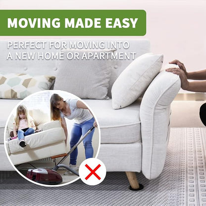 Furniture Sliders for Carpet 8 PCS - Image 5