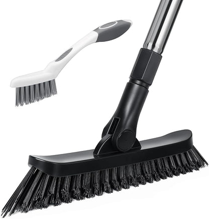 Qaestfy Grout Brush with Long Handle by Qaestfy