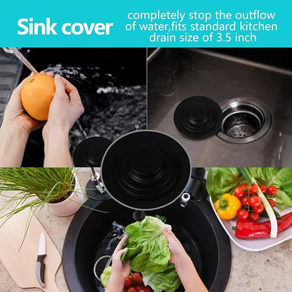 3 PCS Kitchen Sink Stopper Strainer, Anti-Clogging Stainless Steel Sink - Image 5