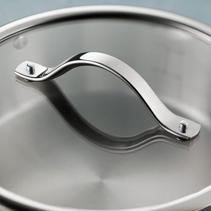 Tramontina Tempo Tri-Ply Base Stainless Steel 2-Quart Small Sauce Pan - Image 7
