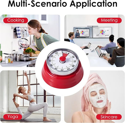 Visual Timer, Teeloray 60-Minute Countdown Timer, Kitchen Timer - Image 7