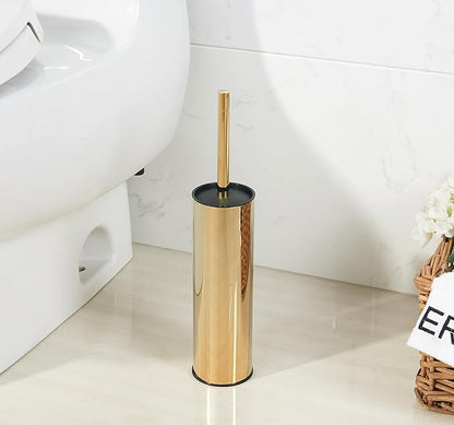 BGL Gold Toilet Brush and Holder, Stainless Steel Toilet Brush - Image 3