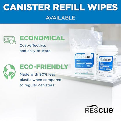 REScue One-Step Disinfectant Cleaner & Deodorizer Wipes - Image 6