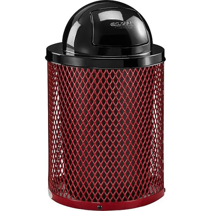 Global Industrial 36 Gallon Outdoor Steel Trash Can by GlobalIndustrial