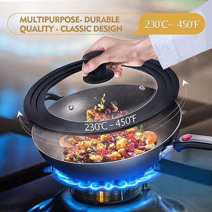 Ydeapi Universal Lids for Pots, Pans & Skillets - Image 5