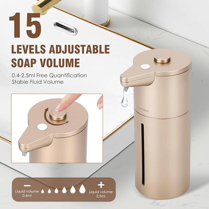 Automatic Soap Dispenser Touchless, Kitchen & Bathroom, Hands-Free, Adjustable - Image 2