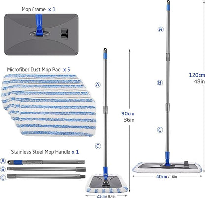Masthome Extra Large Microfiber Mop - Image 6