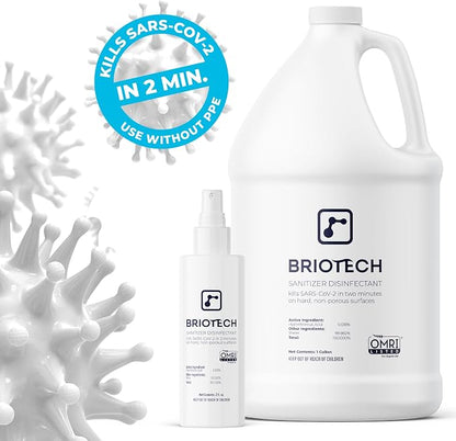 BRIOTECH Sanitizer Disinfectant Hypochlorous, Kill 99.99% of Viruses & Bacteria - Image 5