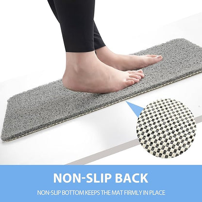 Non-Slip Bathtub Mat, 2 Pack Anti Slip Shower Mat, Fast Drying Bathtub Mats - Image 4
