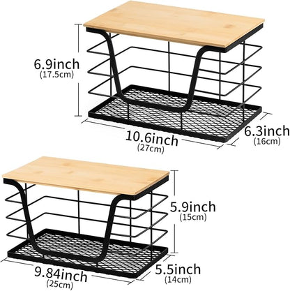 Wetheny 2 Pack Trash Bag Holder, Wall Mounted Garbage Bag Dispenser - Image 7