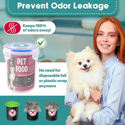 Canned Cat Food Storage Lids, Reusable Airtight Can Cover Pet Food Sealer - Image 2