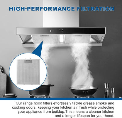 2-Pack W10169961A Range Hood Filter 10.5" X 12" - Image 4